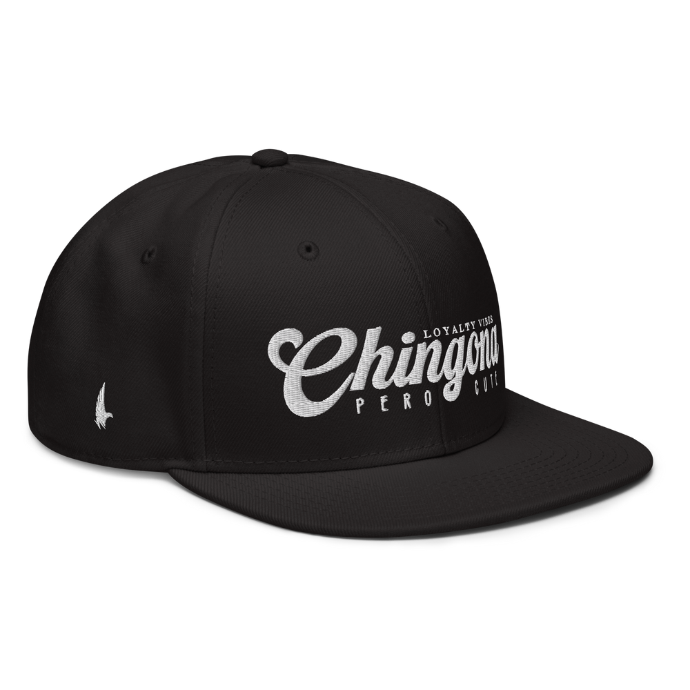 Chingona Pero Cute Snapback Hat Black OS - Loyalty Vibes