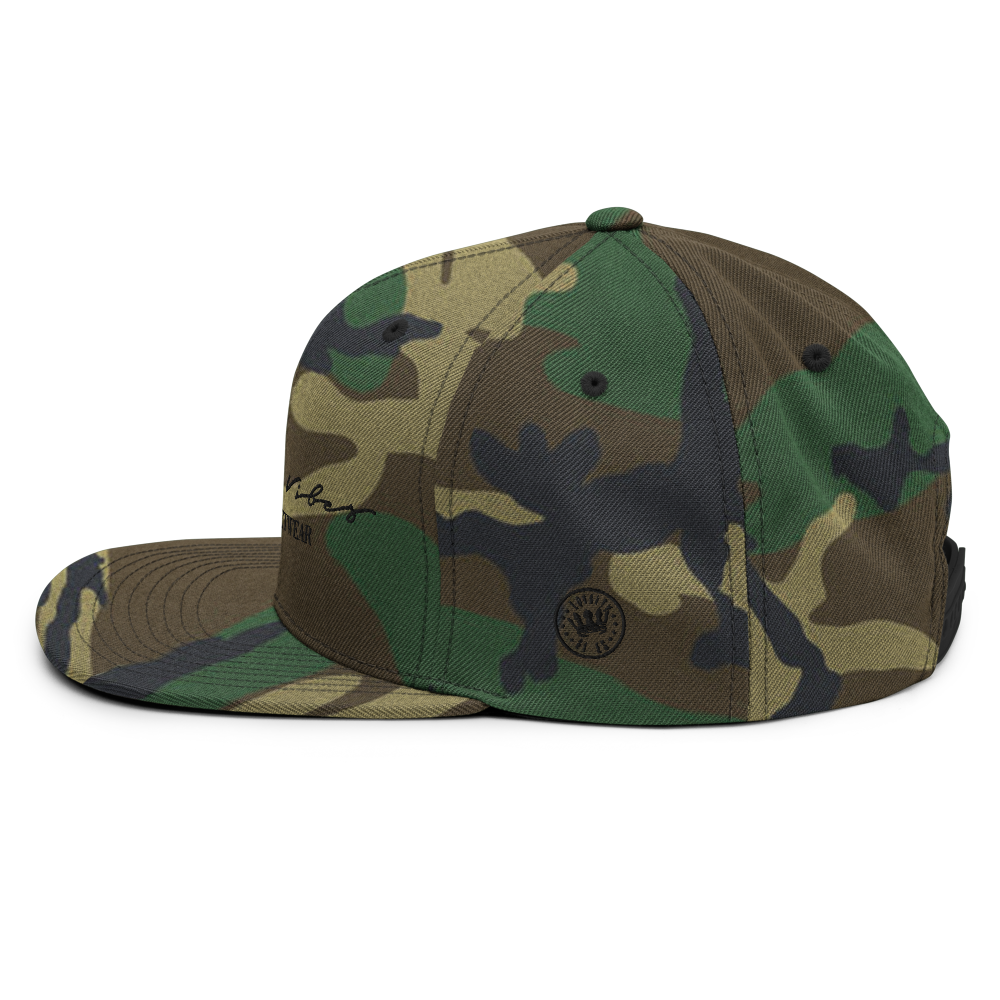 Urban Camo Snapback Hat - Loyalty Vibes