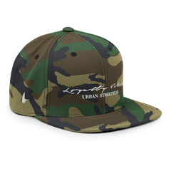 Loyalty Vibes Urban Camo Snapback Hat Green Camo - Loyalty Vibes