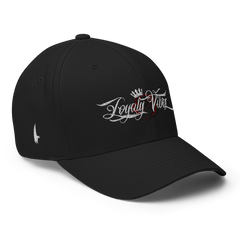 Loyalty Vibes Fitted Hat Black - Loyalty Vibes