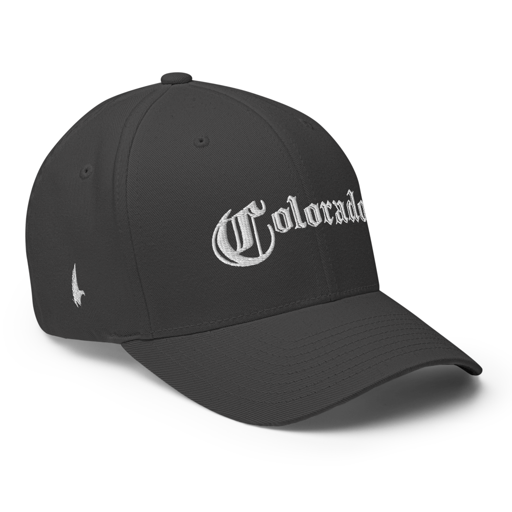 Colorado Fitted Hat - Dark Grey - Loyalty Vibes