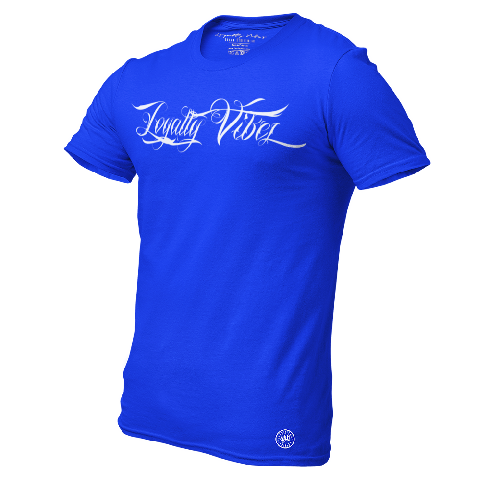 Loyalty Vibes Loyalty Vibes Collective T-Shirt Blue