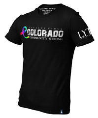 Colorado Community Strong Graphic Tee Black - Loyalty Vibes