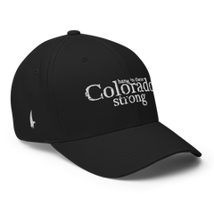 Colorado Strong Fitted Hat Black / White - Loyalty Vibes