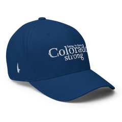 Colorado Strong Fitted Hat Blue / White - Loyalty Vibes