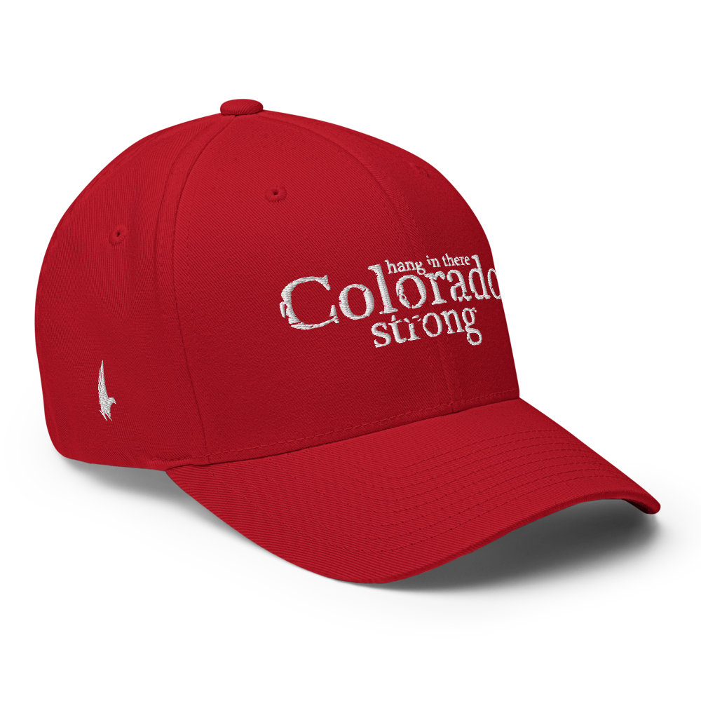Loyalty Vibes Loyalty Vibes Colorado Strong Fitted Hat Red
