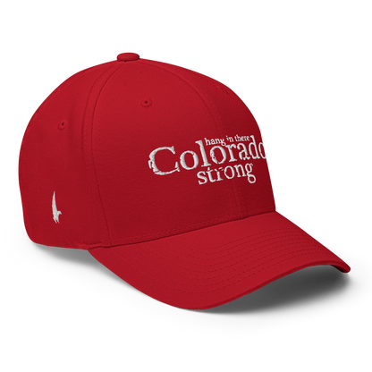 Loyalty Vibes Loyalty Vibes Colorado Strong Fitted Hat Red