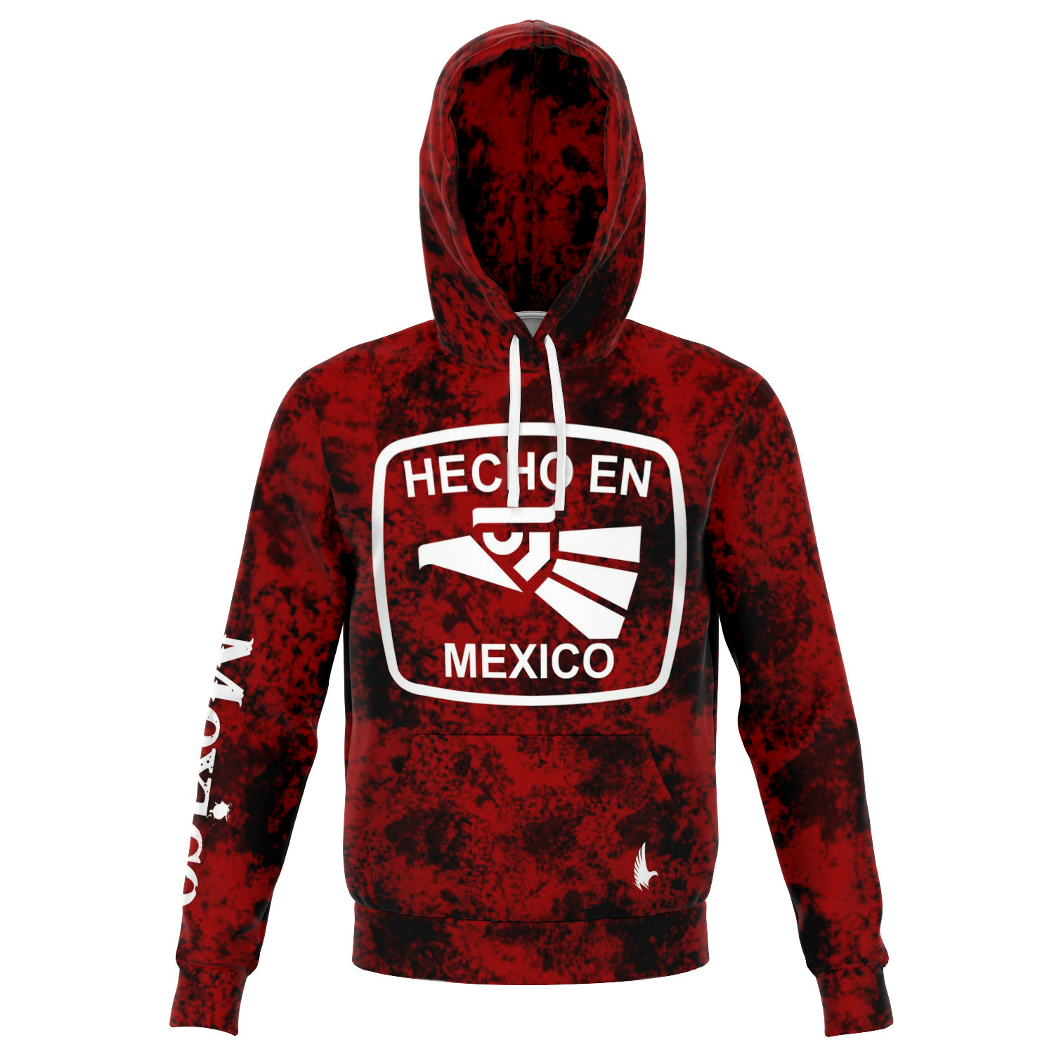 Hecho En Mexico Hoodie - Red - Caribbean Red - Loyalty Vibes
