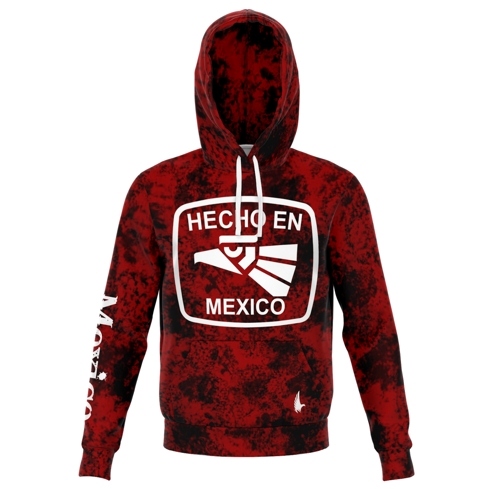 Hecho En Mexico Hoodie - Red Caribbean Red - Loyalty Vibes