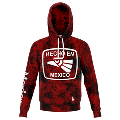 Hecho En Mexico Hoodie - Red Caribbean Red - Loyalty Vibes