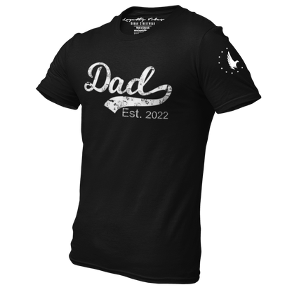 Loyalty Vibes Dad Est. T-Shirt Black Loyalty Vibes