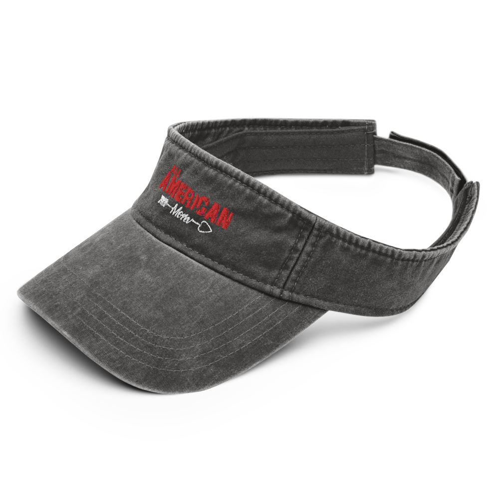 Vintage All American Mom Sun Visor - Loyalty Vibes