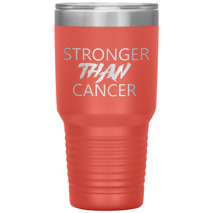 Stronger Than Cancer Ninja Tumbler Coral