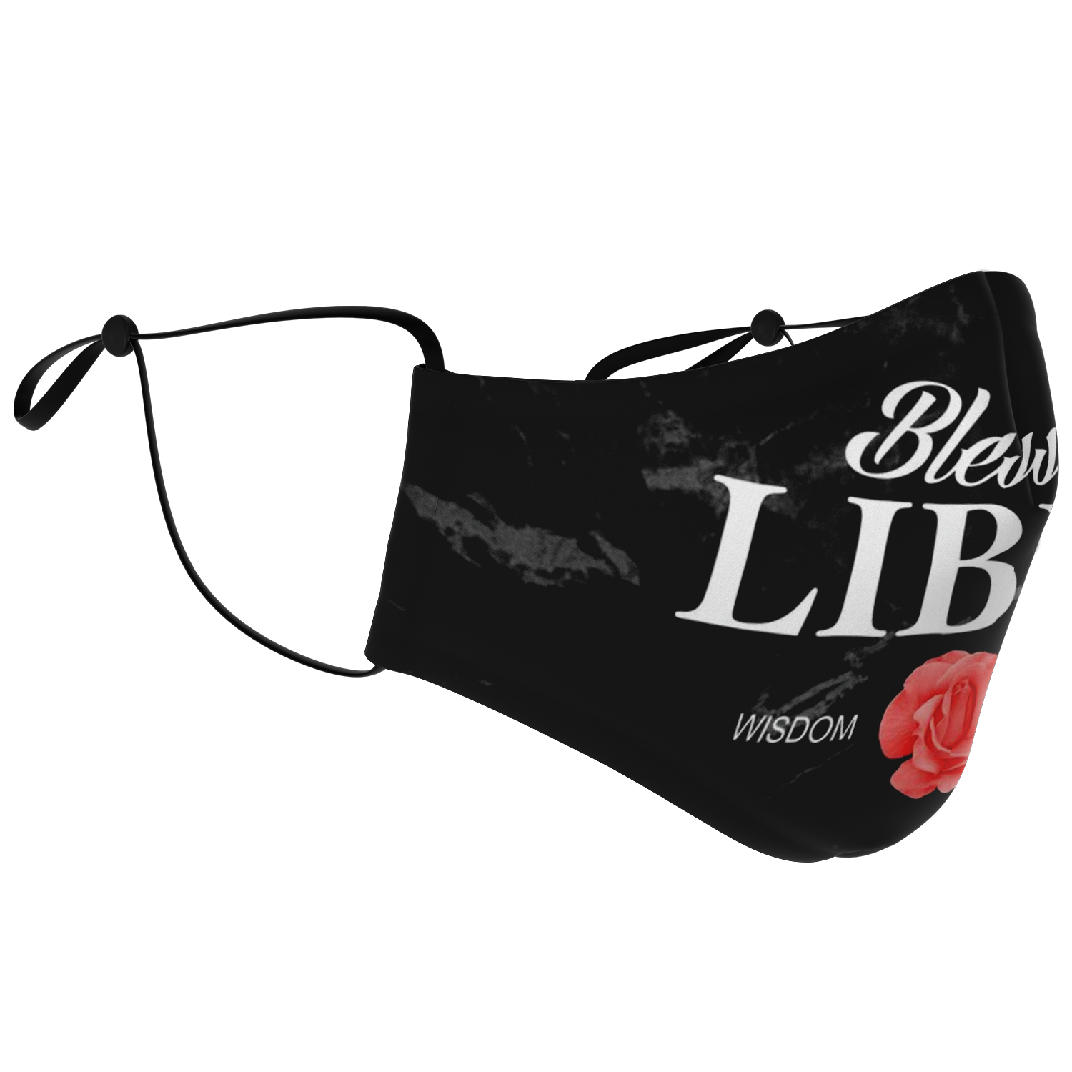 Blessed Libra Face Mask - Black Renegade - - Loyalty Vibes