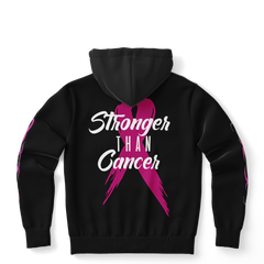 Stronger Than Cancer Performance Hoodie - Loyalty Vibes