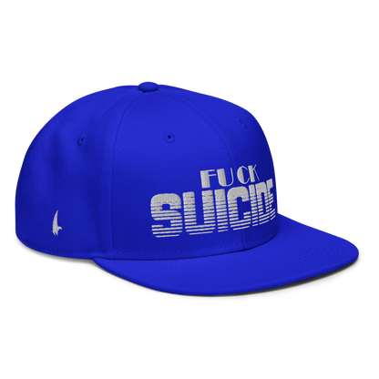 Loyalty Vibes Fk Suicide Snapback Hat Blue OS Loyalty Vibes
