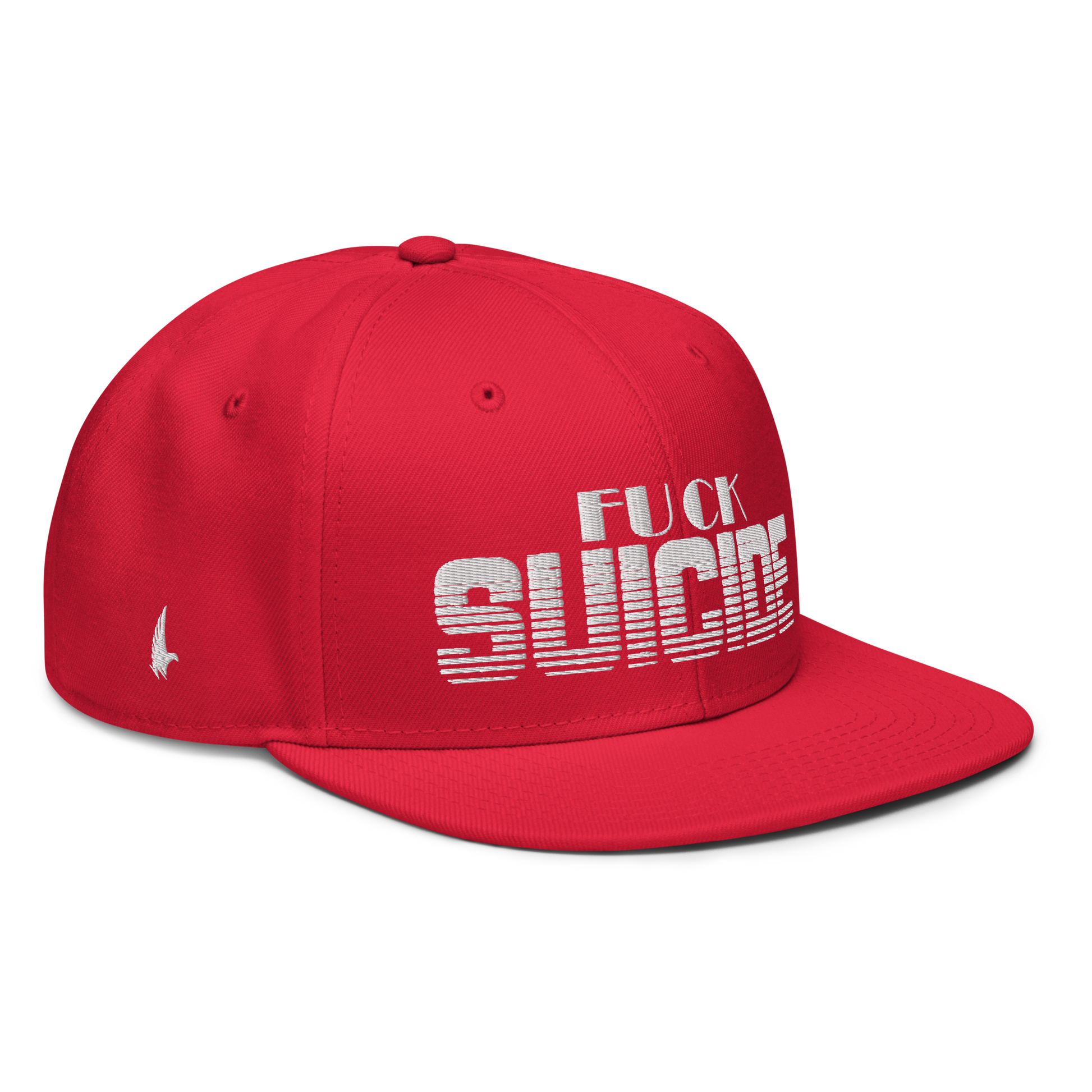 Loyalty Vibes Fk Suicide Snapback Hat Red OS Loyalty Vibes