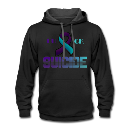 Fk Suicide Urban Hoodie black asphalt Loyalty Vibes