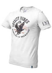 Loyalty Vibes Freedom T-Shirt - White - Loyalty Vibes