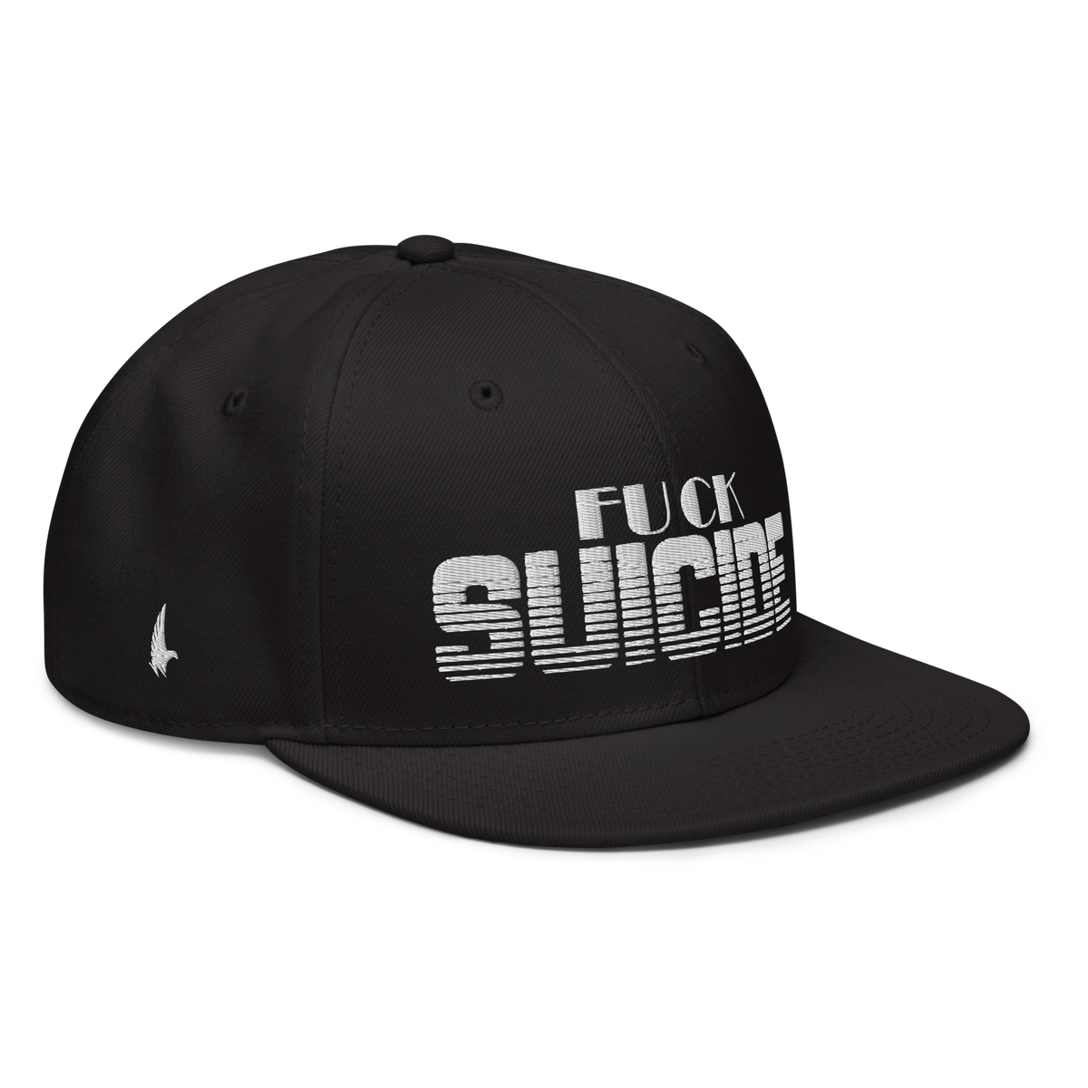 Fk Suicide Snapback Hat - Black OS - Loyalty Vibes