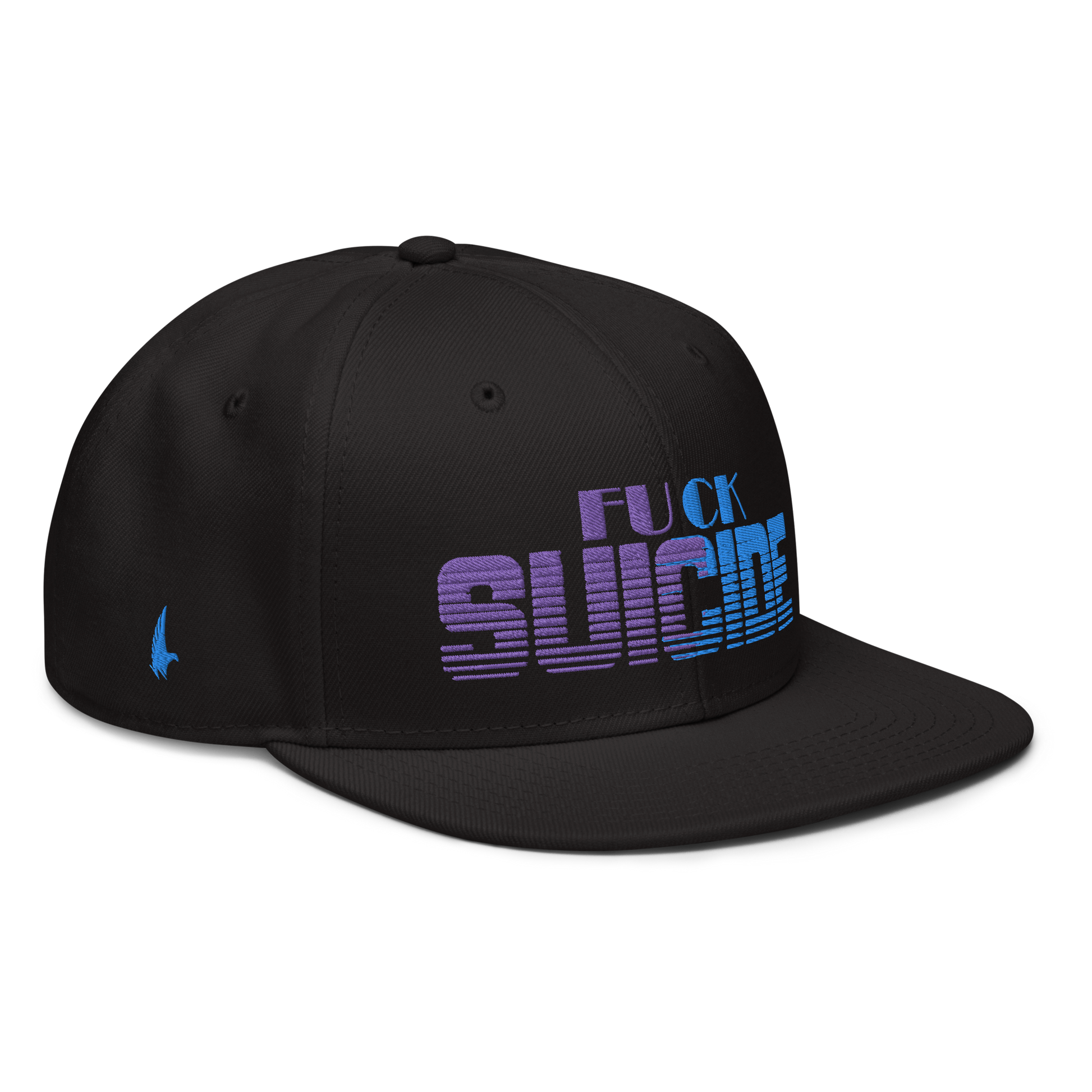 Loyalty Vibes Loyalty Vibes Fk Suicide Snapback Hat Black Multi OS