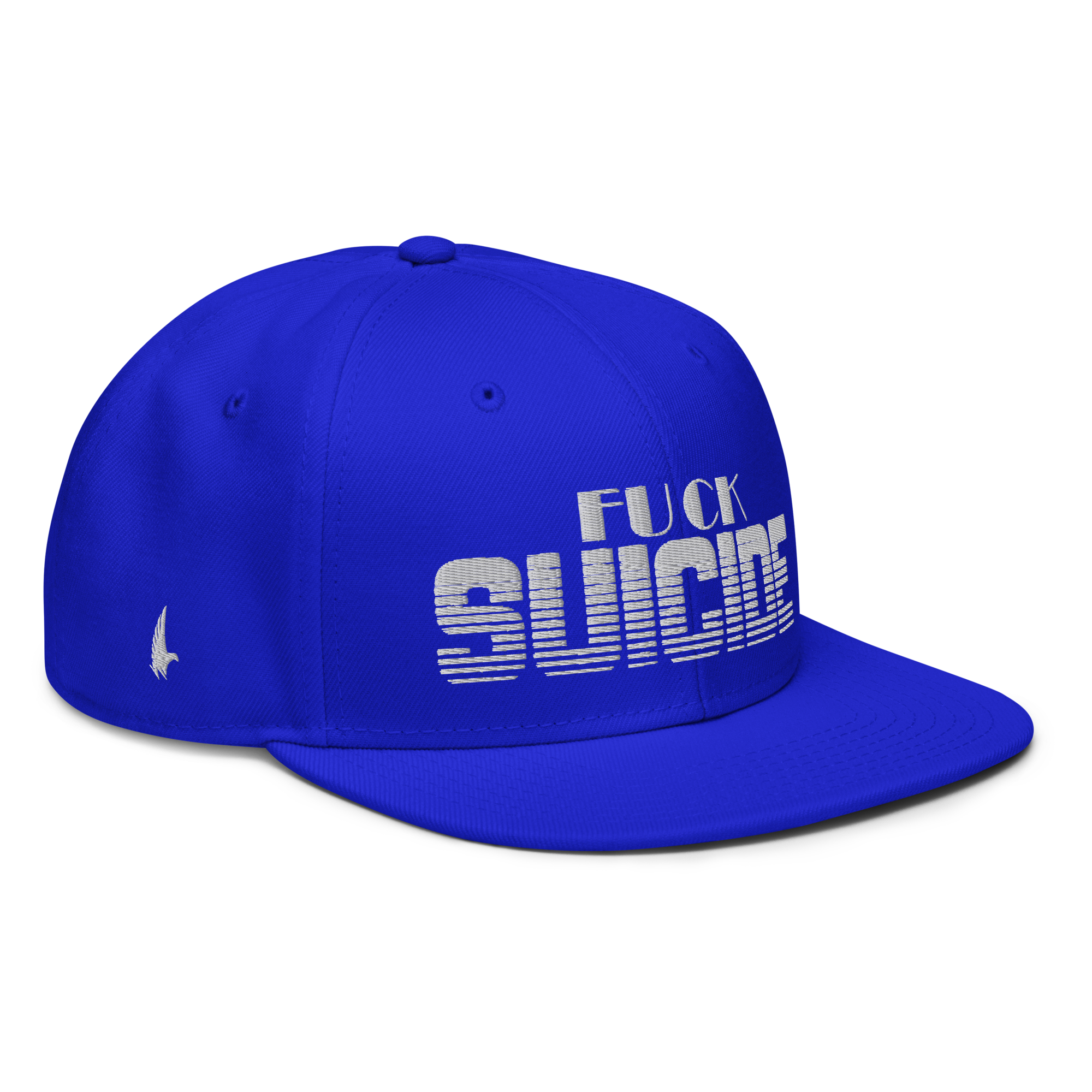 Fk Suicide Snapback Hat - Blue OS - Loyalty Vibes