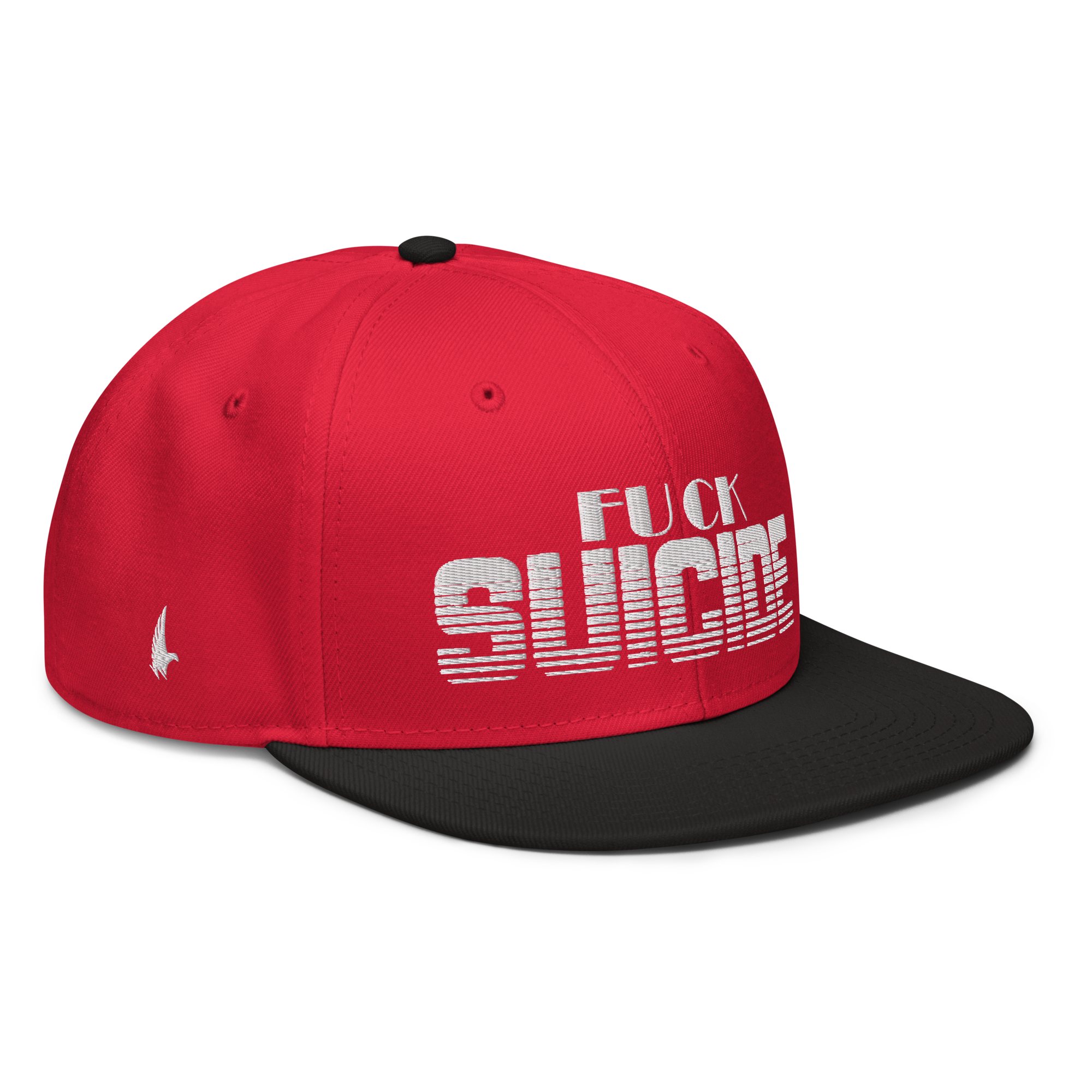 Fk Suicide Snapback Hat - Red / White / Black OS - Loyalty Vibes