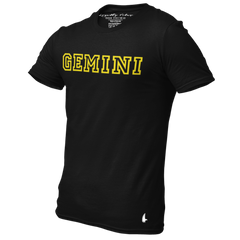 Gemini Legacy Graphic T-Shirt Black Men's - Loyalty Vibes