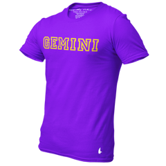 Gemini Legacy T-Shirt Purple - Loyalty Vibes