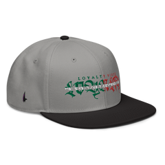 Gente Snapback Hat Grey/Black/Black - Loyalty Vibes