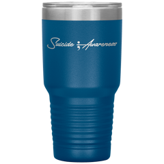 Suicide Awareness Tumbler Blue - Loyalty Vibes