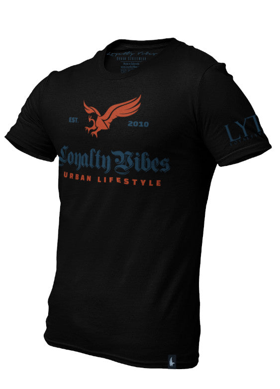 Heritage Classic Graphic T-Shirt Black - Loyalty Vibes