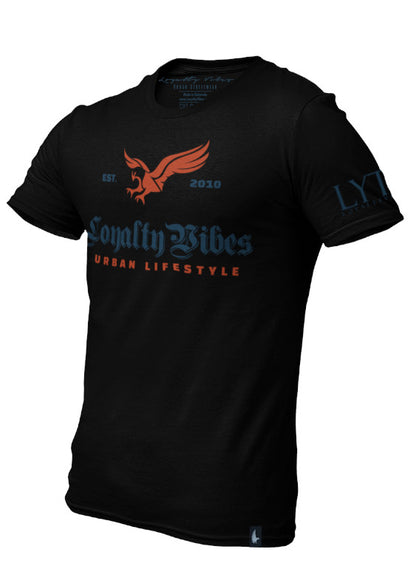 Heritage Classic Graphic T-Shirt Black - Loyalty Vibes