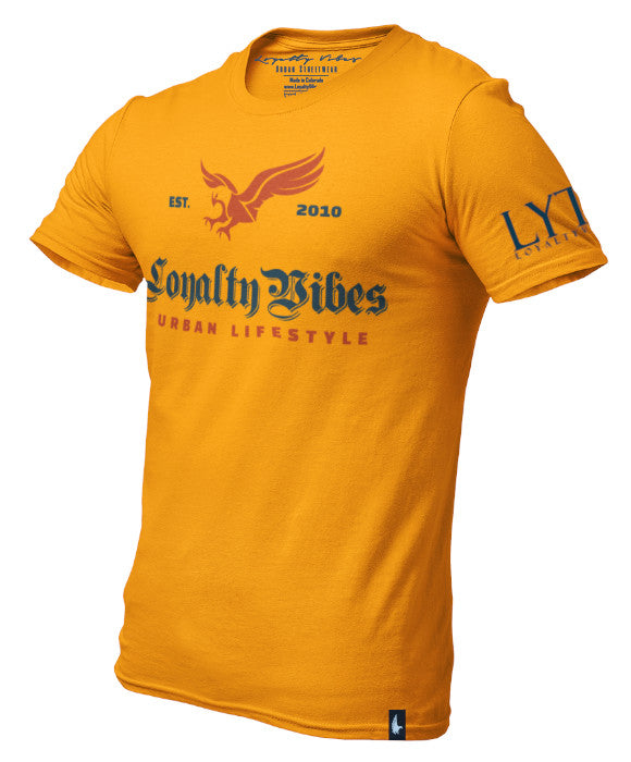 Heritage Classic Graphic T-Shirt Gold - Loyalty Vibes