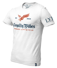 Heritage Classic Graphic T-Shirt White - Loyalty Vibes