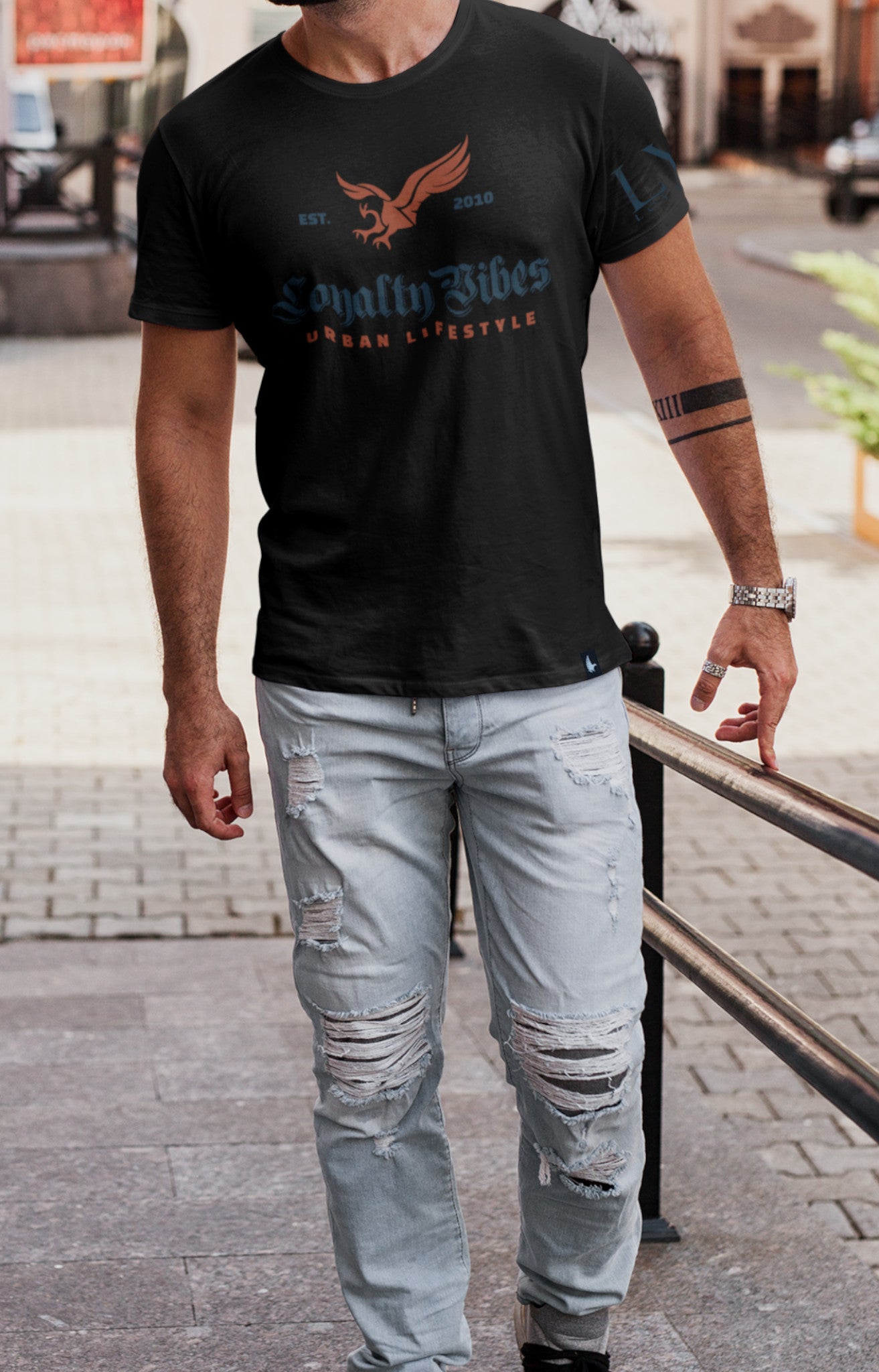 Heritage Classic Graphic T-Shirt - Loyalty Vibes