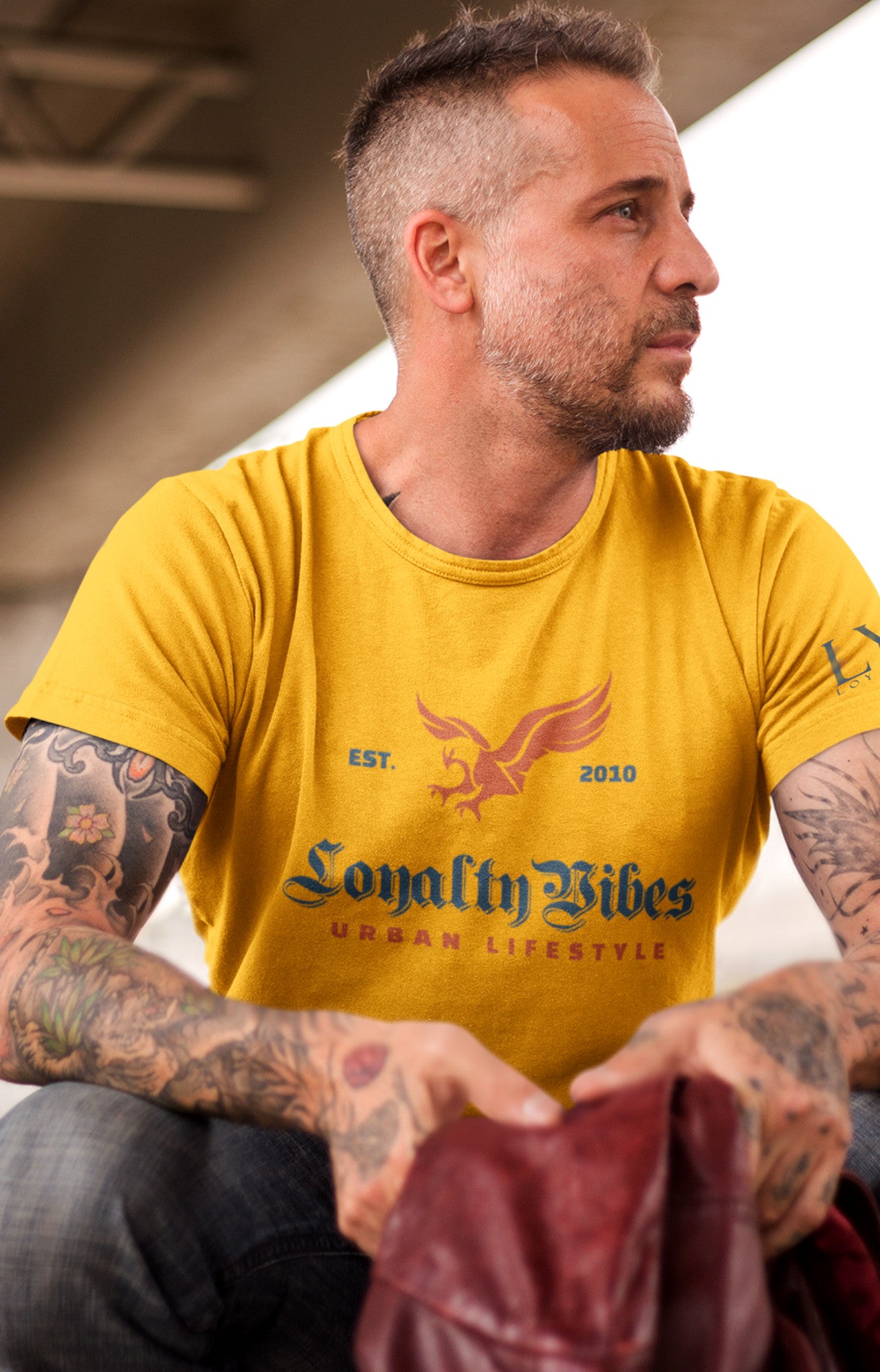 Heritage Classic Graphic T-Shirt - Loyalty Vibes