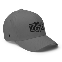Loyalty Vibes Hustle Fitted Hat - Gray / Black Fitted - Loyalty Vibes