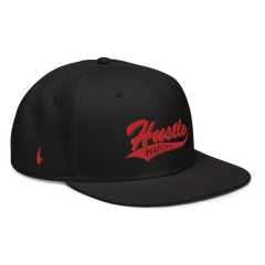 Hustle Harder Snapback Hat Black / Red OS - Loyalty Vibes