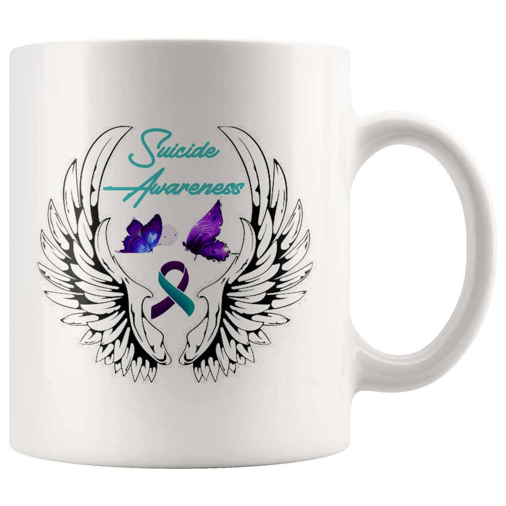 Suicide Awareness Battle Mug 11oz Mug - Loyalty Vibes