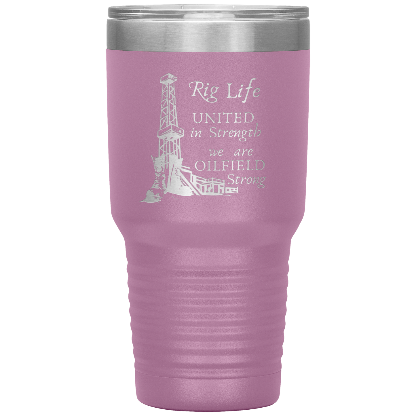 Rig Life Tumbler Light Purple