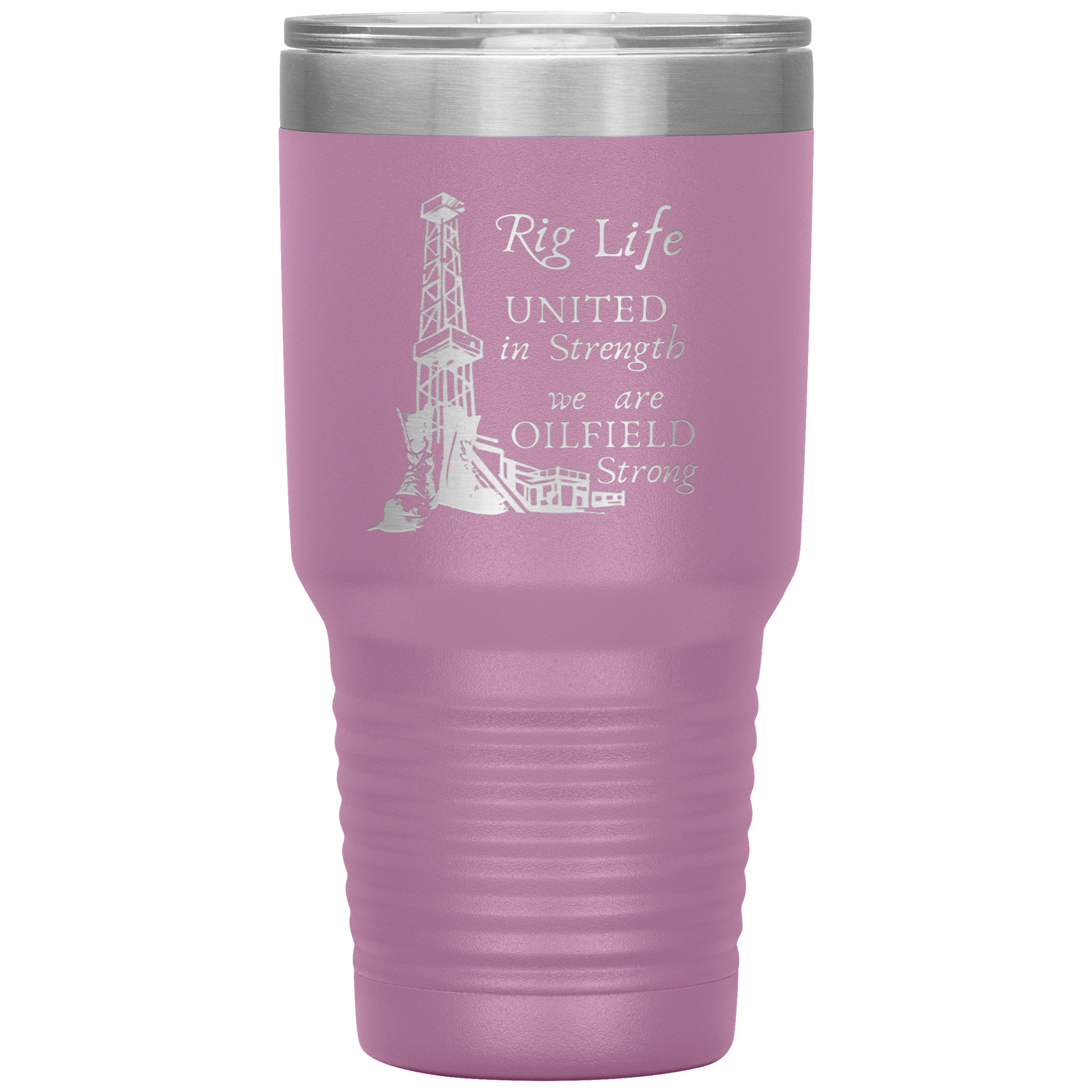 Rig Life Tumbler Light Purple