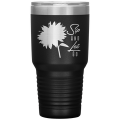 Sip And Let Go Tumbler Black - Loyalty Vibes