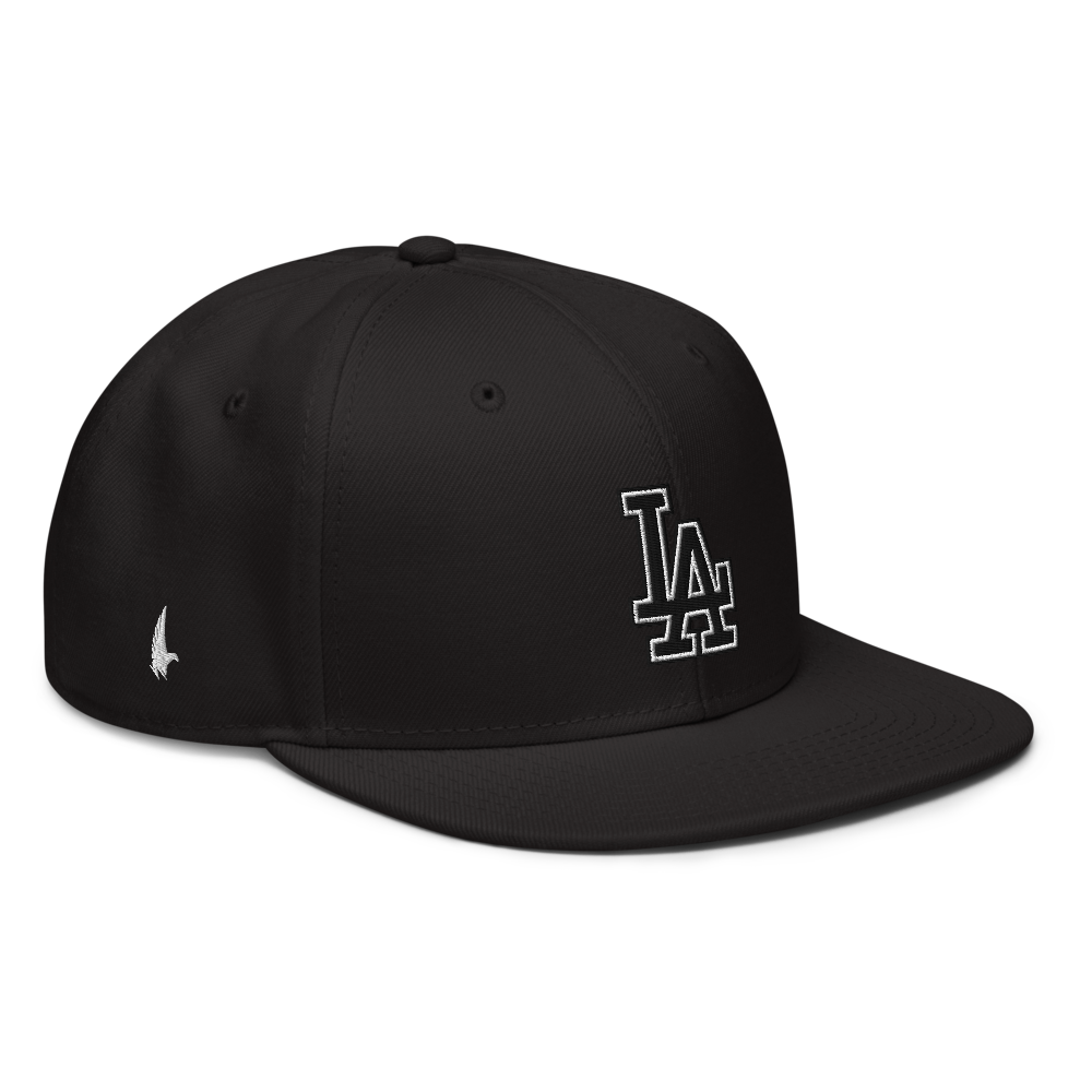 LA Snapback Hat Black - Loyalty Vibes