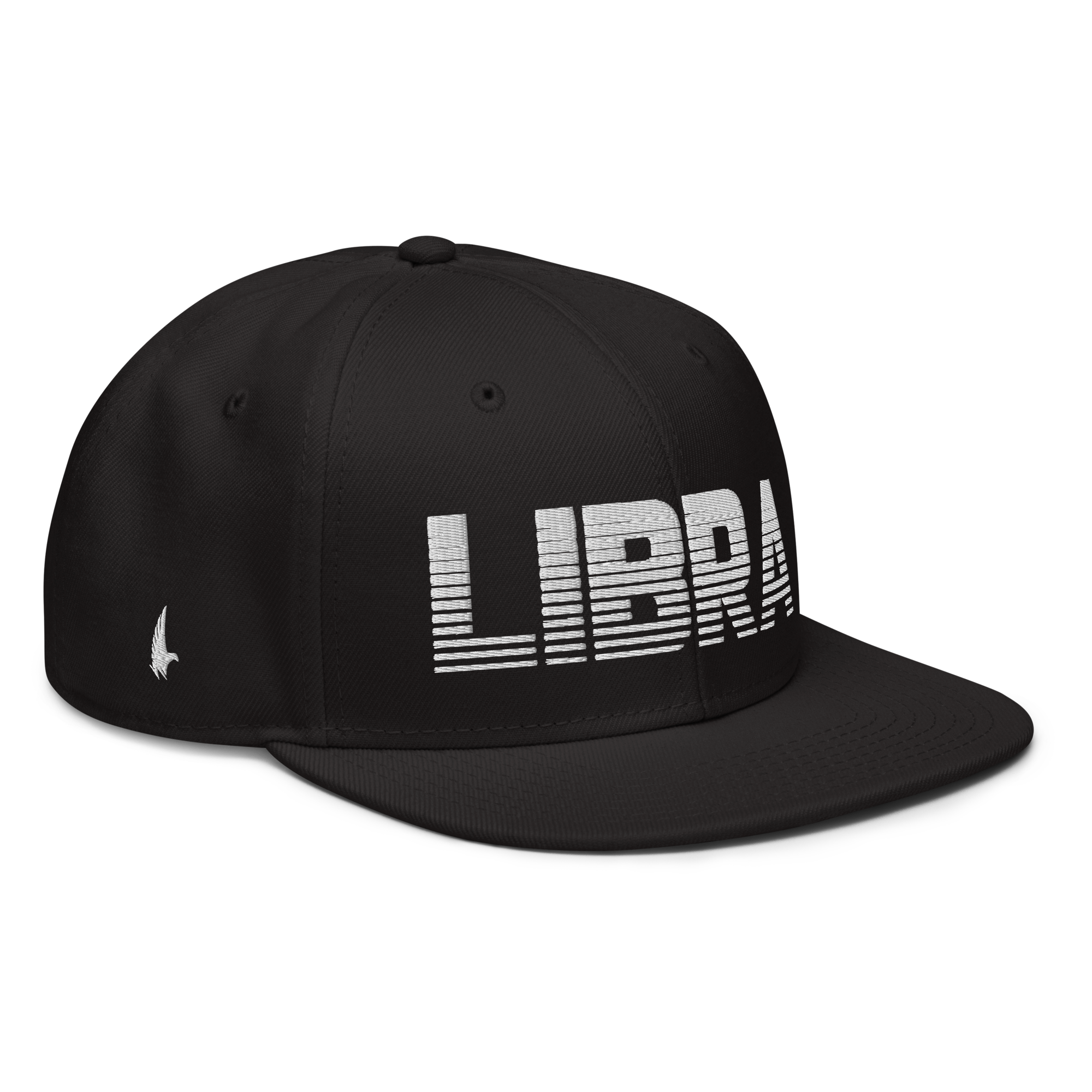 Libra Snapback Hat - Black / White - Loyalty Vibes