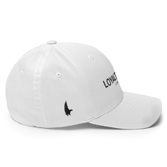 Lifestyle Logo Fitted Hat - Loyalty Vibes