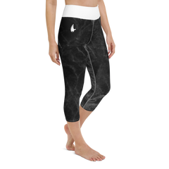 Distant Athletic Capris Caribbean Black - Loyalty Vibes