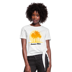 Summer Vibes Knotted Crop Top - Loyalty Vibes