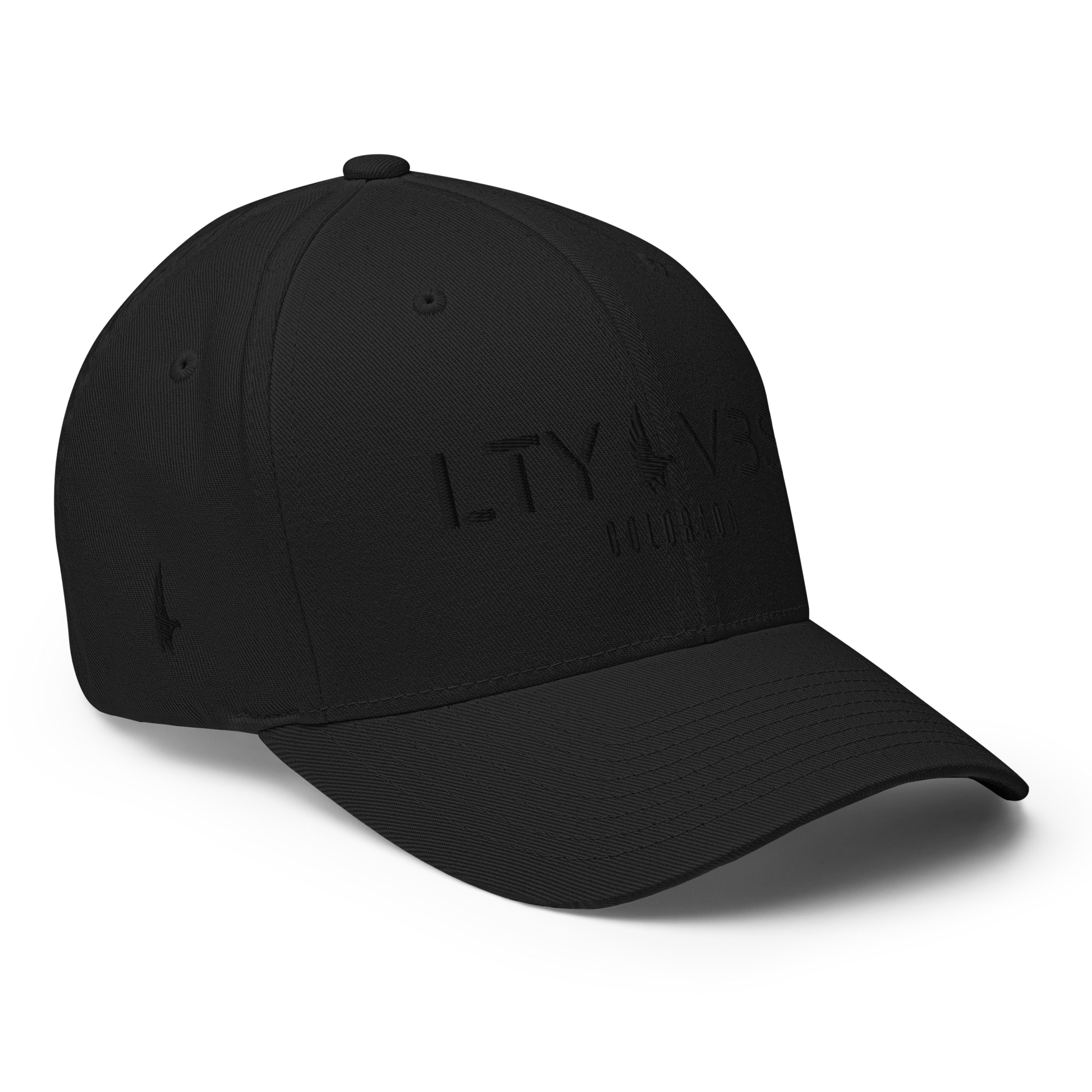 Loyalty Era Colorado Fitted Hat Black Black Fitted - Loyalty Vibes