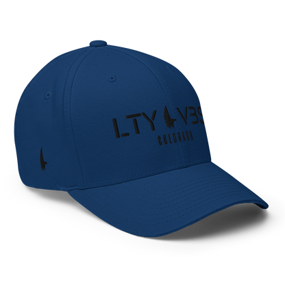 Loyalty Era Colorado Fitted Hat Blue Black Fitted - Loyalty Vibes